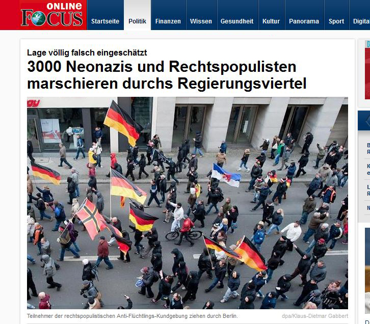 Wer mit Schwarz-Rot-Gold und der Stauffenberg-Fahne demonstriert, gilt im Deutschland des Jahres 2016 als Neonazi.